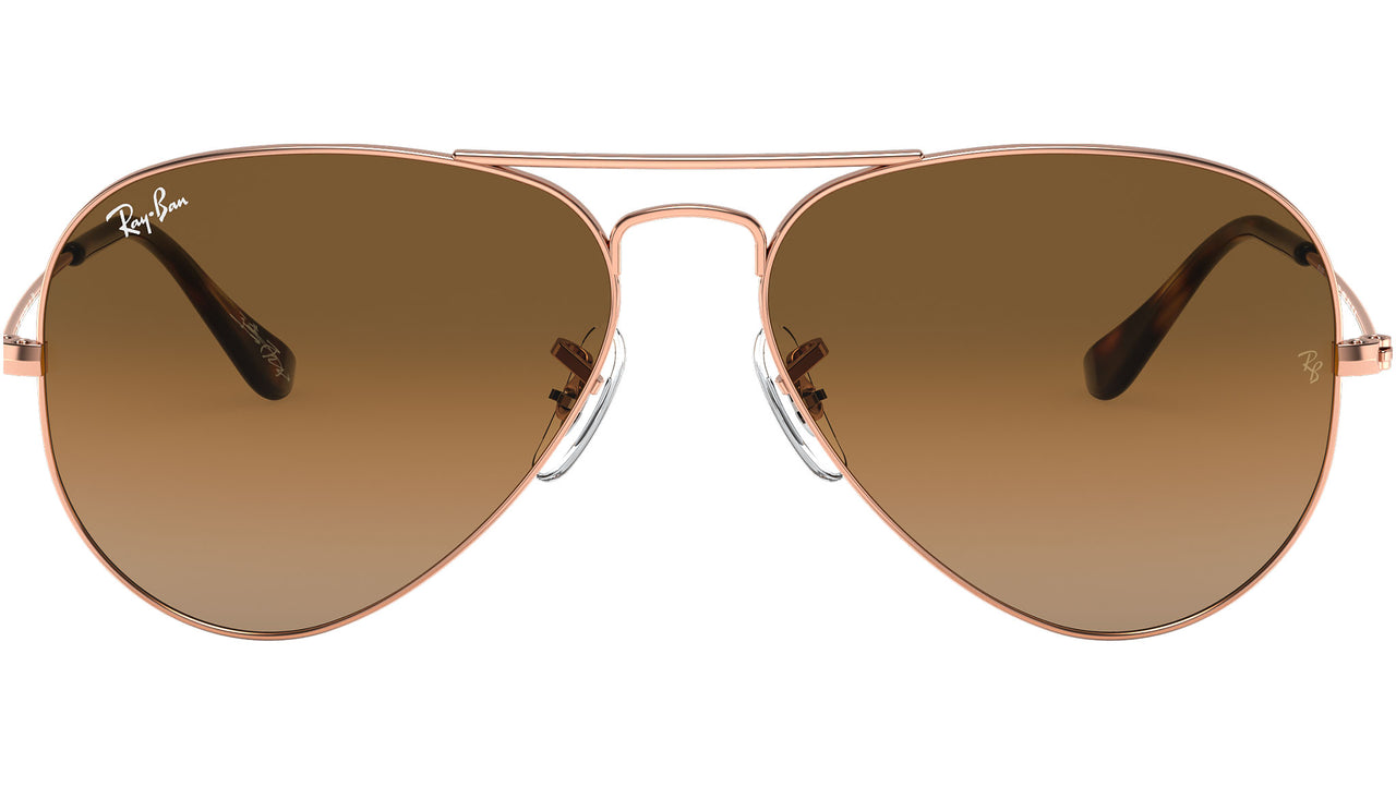 Aviator Team Wang x Ray-Ban RB3025 903551 Copper Brown