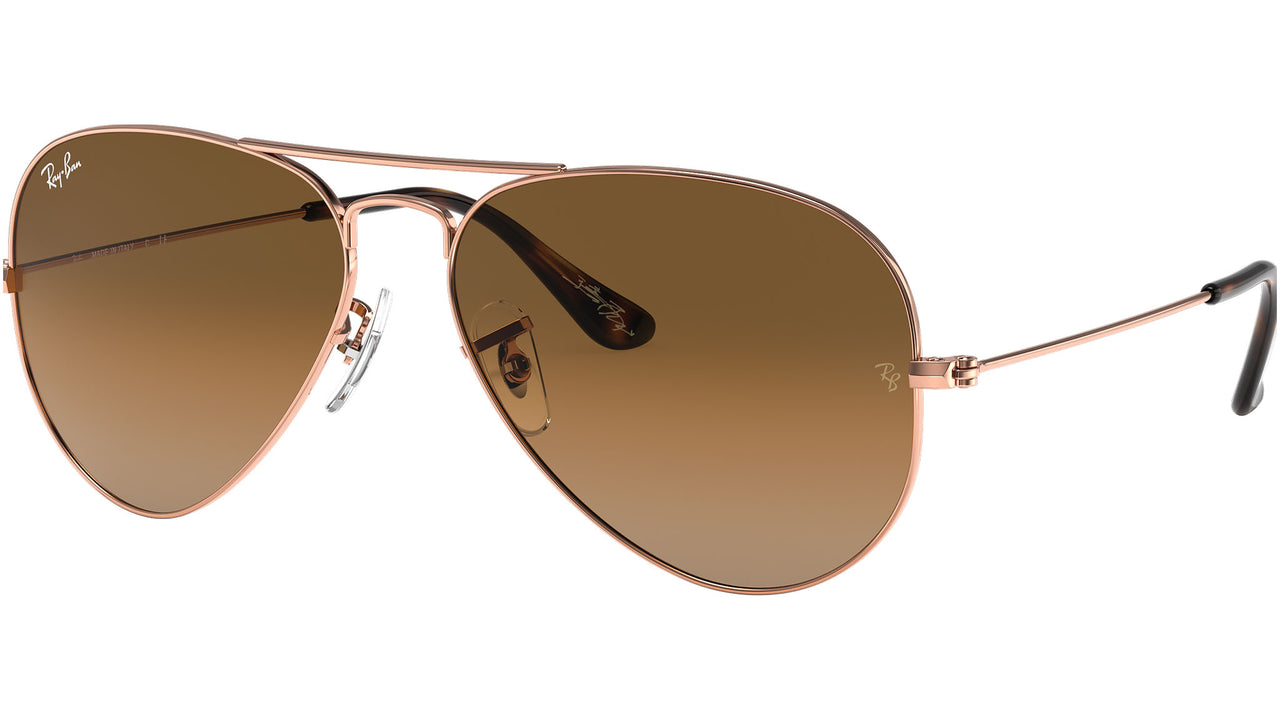 Aviator Team Wang x Ray-Ban RB3025 903551 Copper Brown