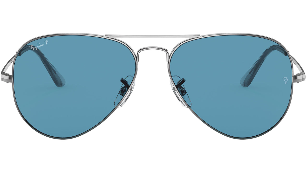 Aviator RB3689 gunmetal blue