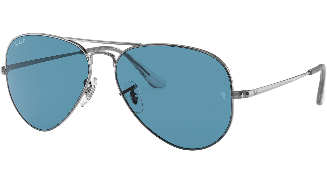 Aviator RB3689 gunmetal blue