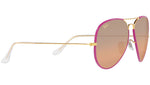 Aviator Full Color Legend RB3025JM 91963E Violet Silver Pink