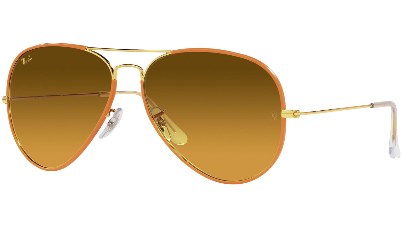 Aviator Full Color Legend RB3025JM 91963C Yellow Orange Brown