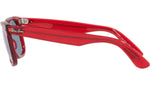 Wayfarer RB2140 661456 transparent red