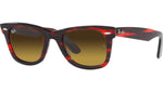 Wayfarer RB2140 136285 striped red