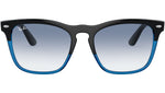 Steve RB4487 663219 black on transparent blue