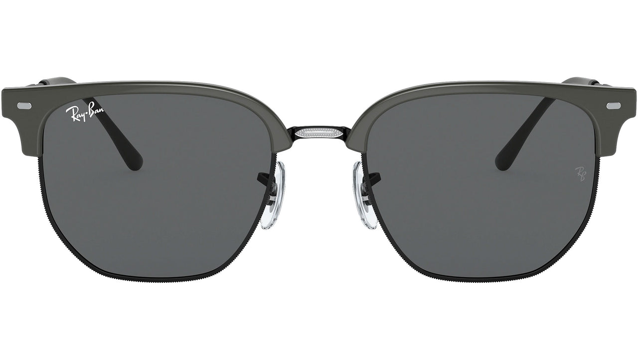 New Clubmaster RB4416 6653B1 grey on black