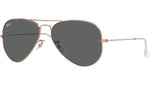 Aviator RB3025 9202B1 Rose Gold Grey