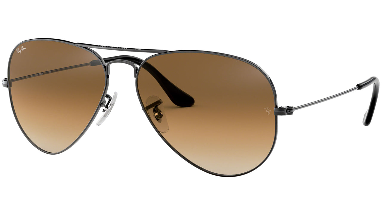 Aviator Gradient RB3025 004/51 Gunmetal Brown