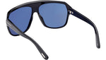 Hawkings-02 FT0908 01V Matte Black Blue