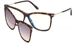 FT5824-B Clip-on 052 Dark Havana