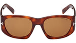 Cyrille-02 FT0987 53E Brown Havana Brown