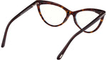 Clip-on FT5896-B 052 Dark Havana