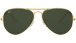 Aviator Classic RB3025 W3234 Gold Green