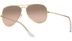 Aviator Gradient RB3025 001/3E Gold Silver