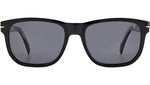 DB 1045/S Black Silver Grey Polarized