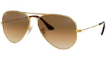 Aviator Gradient RB3025 001/51 Gold Brown