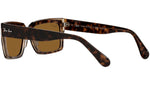 Inverness RB2191 129257 havana on transparent brown