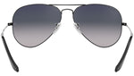 Aviator Gradient RB3025 004/78 Gunmetal Blue