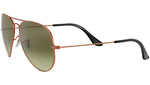 Aviator Gradient RB3025 9002A6 Bronze Green