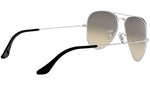 Aviator Gradient RB3025 003/32 Silver Grey