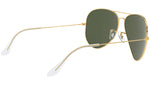 Aviator Large Metal II RB3026 L2846 Gold Green