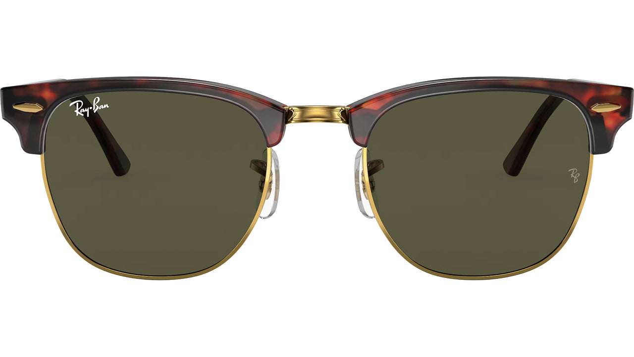 Clubmaster Classic RB3016 polished tortoise