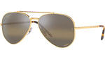 New Aviator RB3625 9196G5 Gold Brown