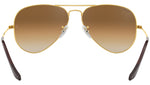 Aviator Gradient RB3025 001/51 Gold Brown