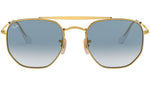 The Marshal RB3648 gold clear gradient blue