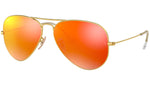 Aviator Flash Lenses RB3025 112/69 Gold Orange