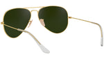 Aviator Flash Lenses RB3025 112/17 Matte Gold Blue