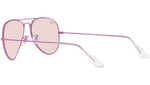 Aviator Solid Evolve RB3025 9224T5 Violet Pink