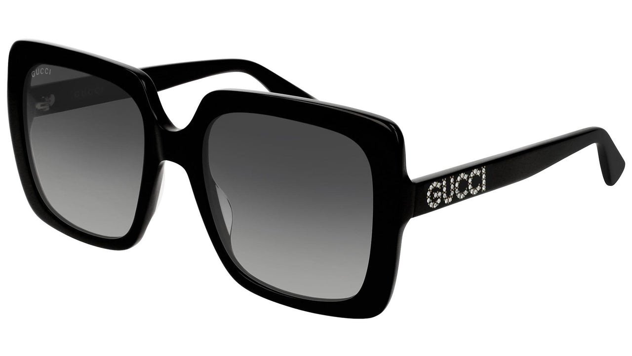 GG0418S 001 Black Grey