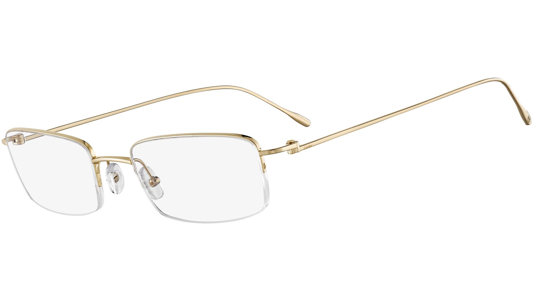 Cartier gold best sale rimmed glasses