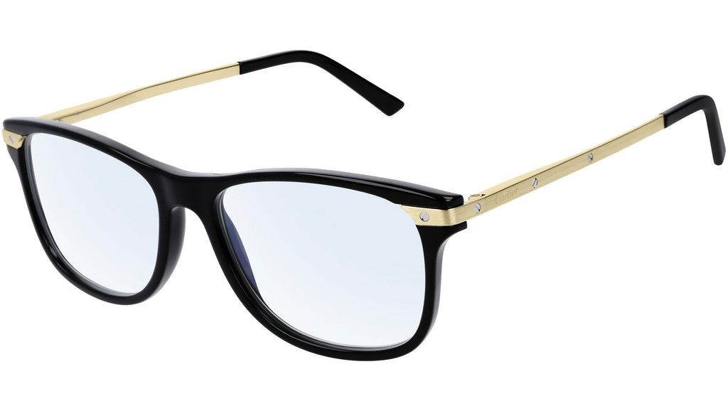 Cartier CT0106O Shiny Black Optical Frame