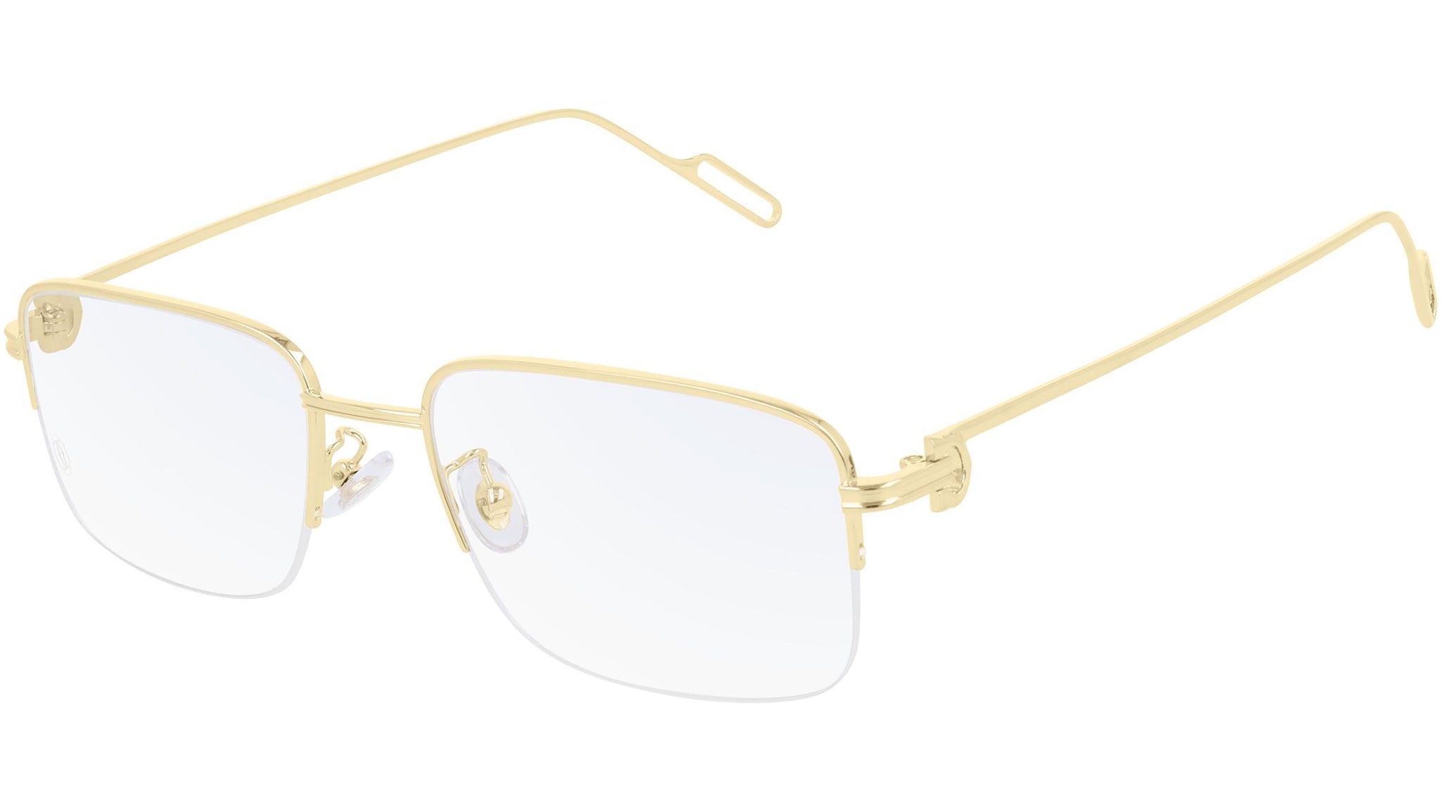 Cartier CT0218OA 001 Shiny Gold Optical Frame