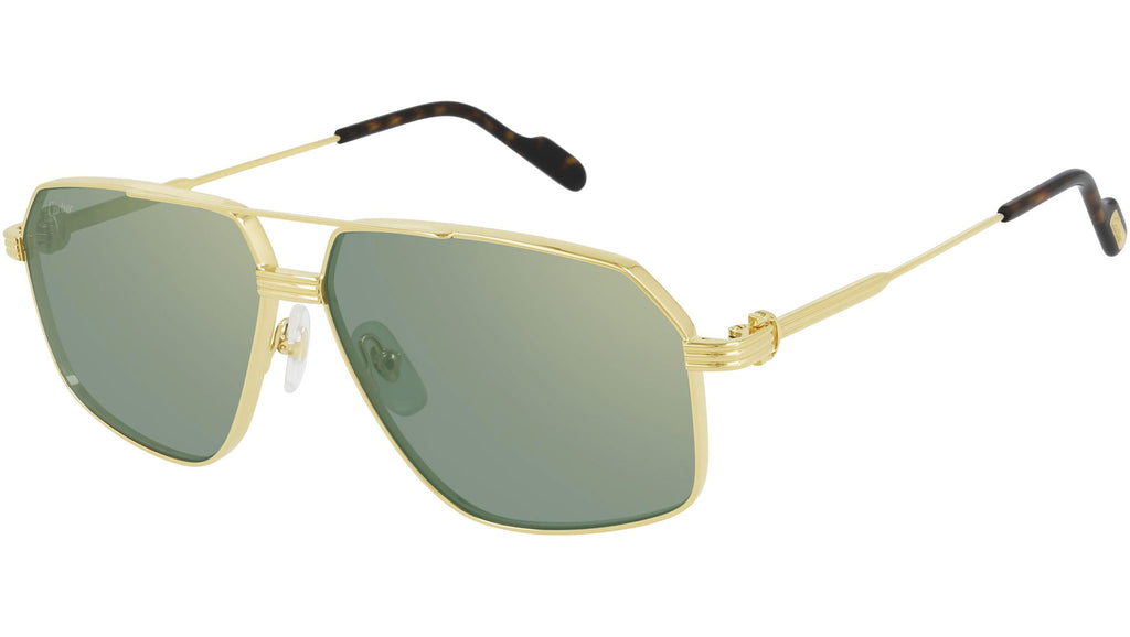 Cartier CT0270S Shiny Gold Sunglasses