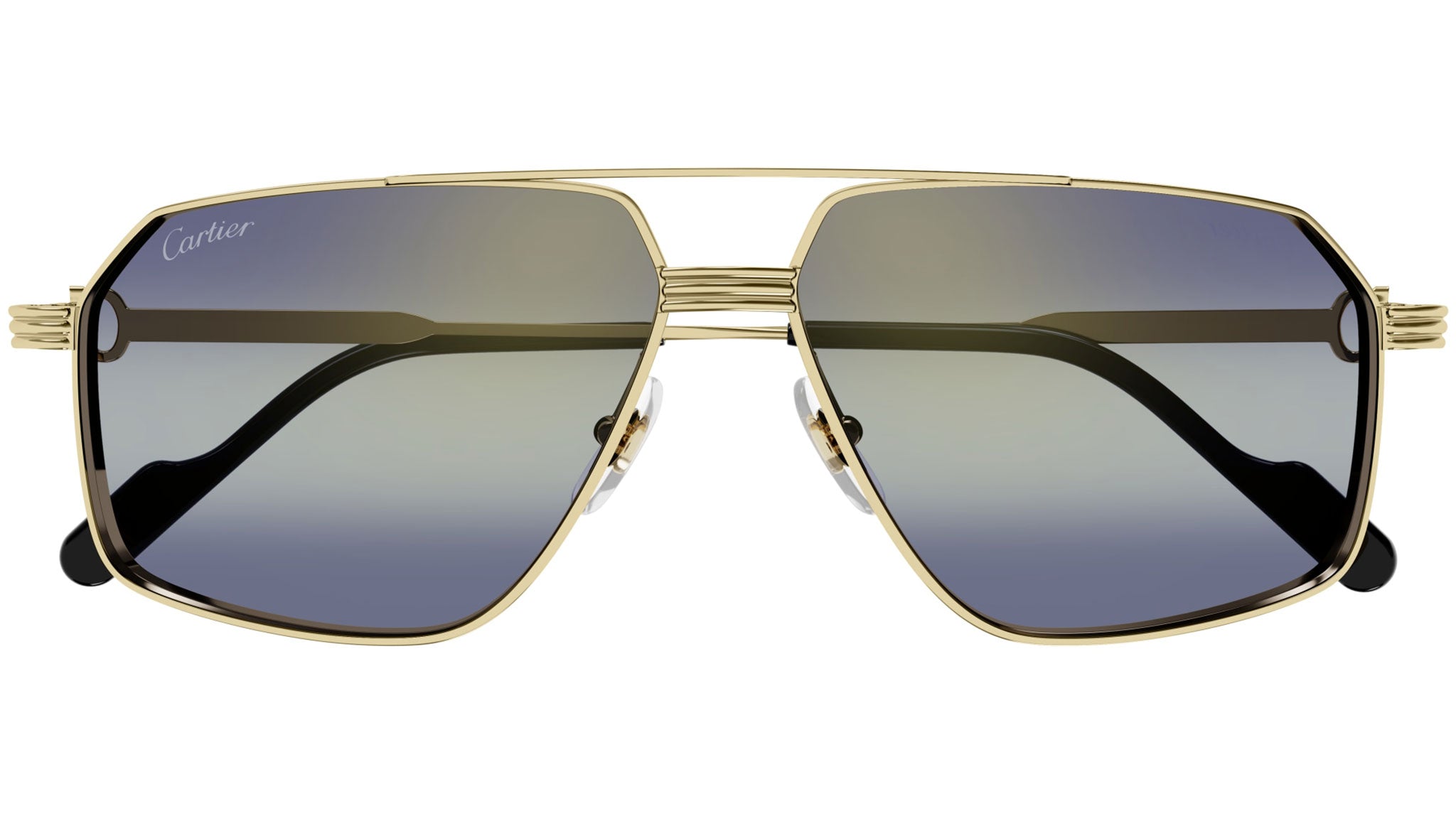 Cartier CT0270S 012 Sunglasses Shiny Gold