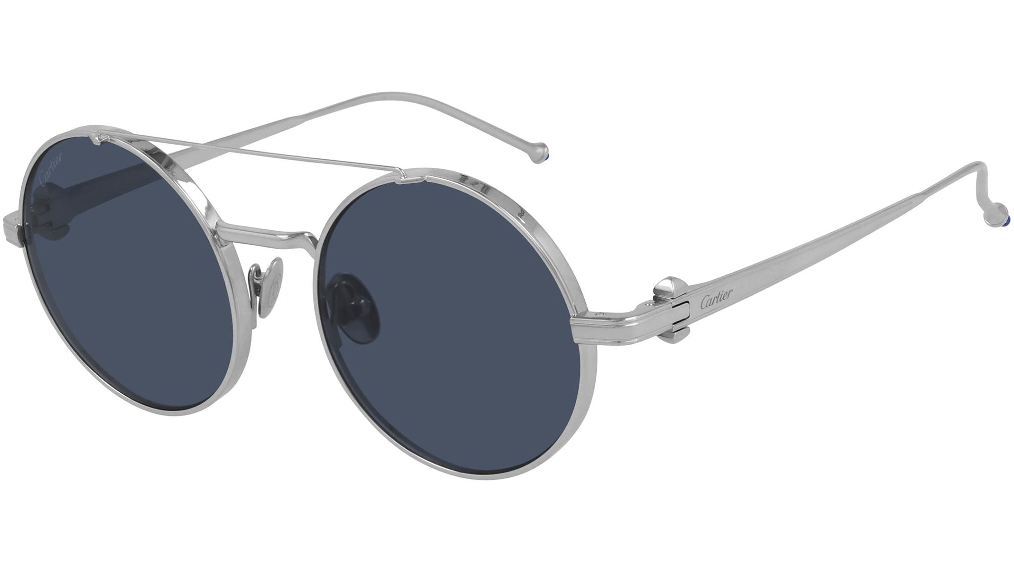 Cartier CT0279S 002 Silver Sunglasses