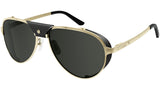 Cartier CT0296S 001 Shiny Gold Sunglasses