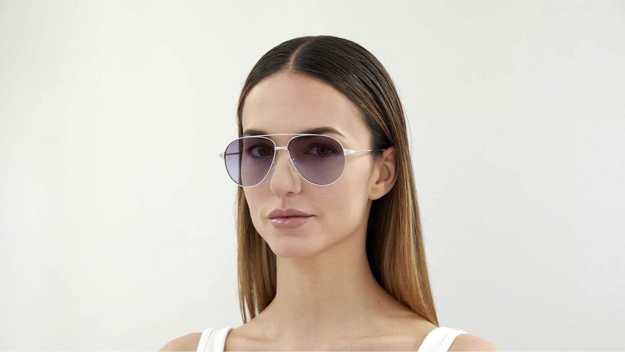 Cartier CT0298S Shiny Silver Sunglasses