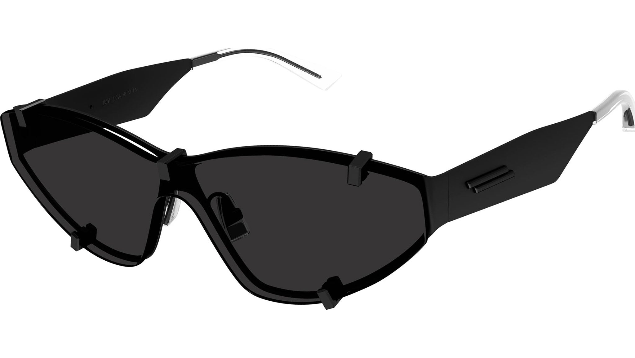 Bottega Veneta “Cyclone 11” Sunglasses in Black