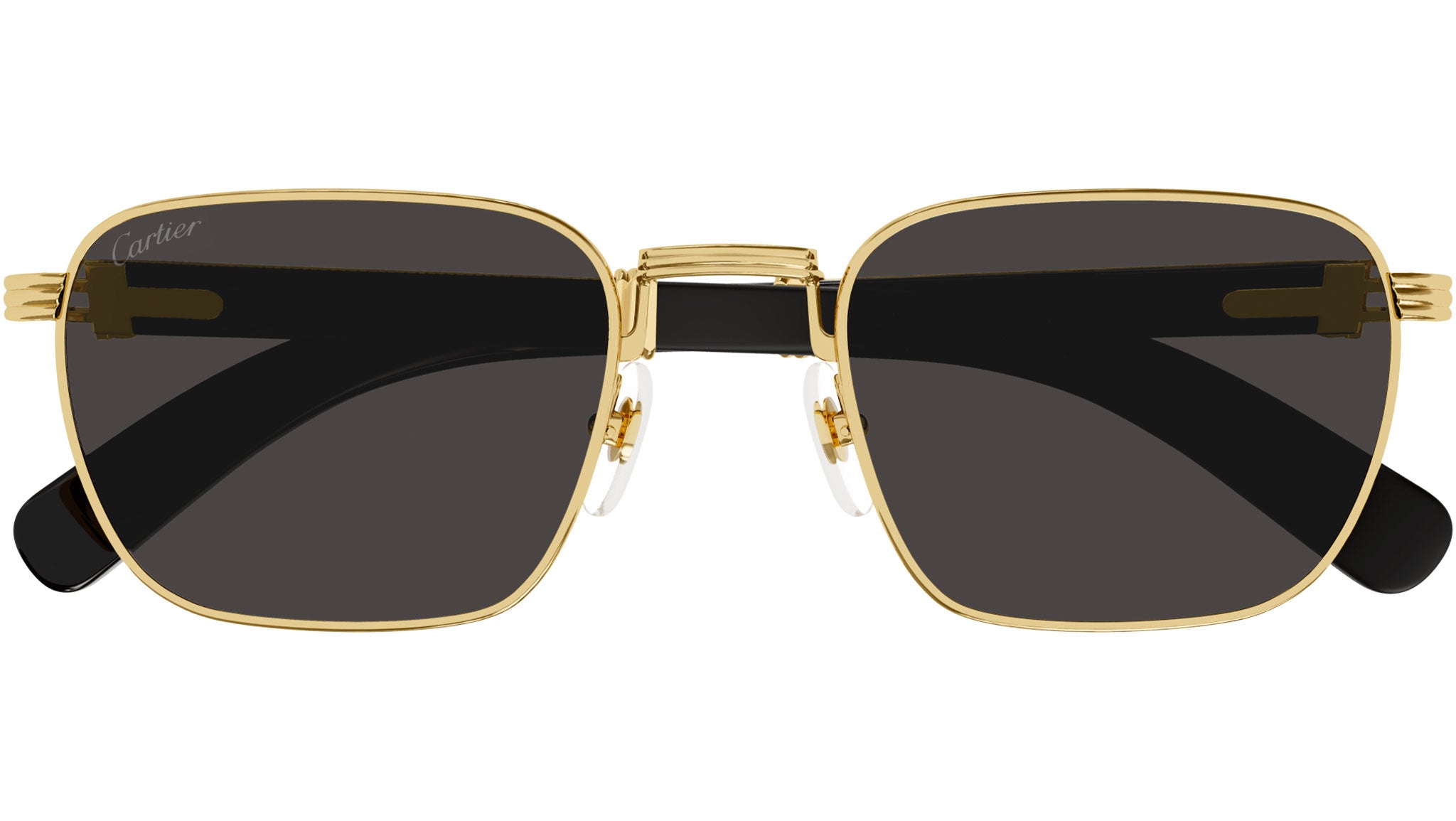 Cartier CT0363S 001 Gold Grey Sunglasses