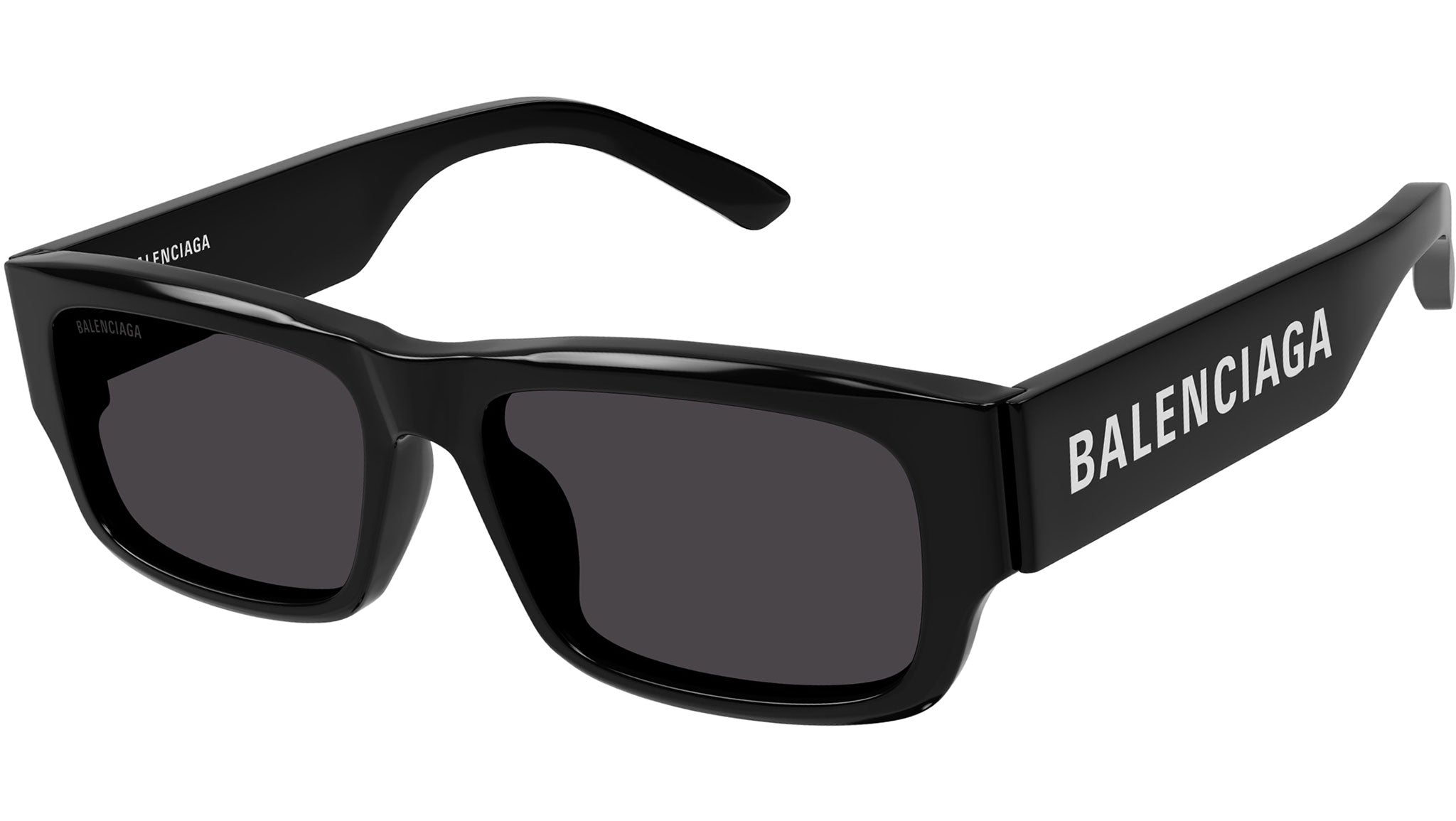 Balenciaga BB0261SA 001 Black Grey Sunglasses