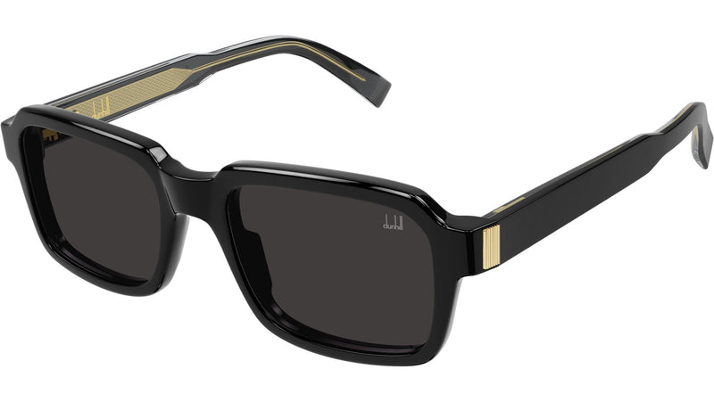 Dunhill DU0022S Sunglasses 001 - Black/Black - Brown Men