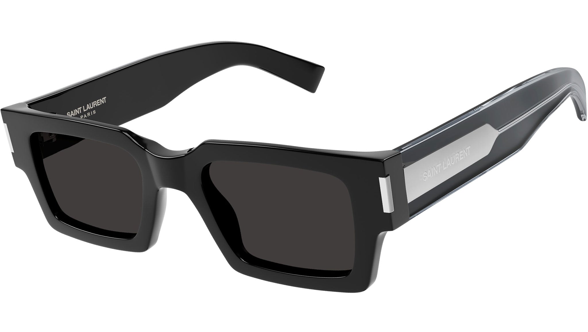 Saint Laurent SL 572 001 Black Grey Sunglasses