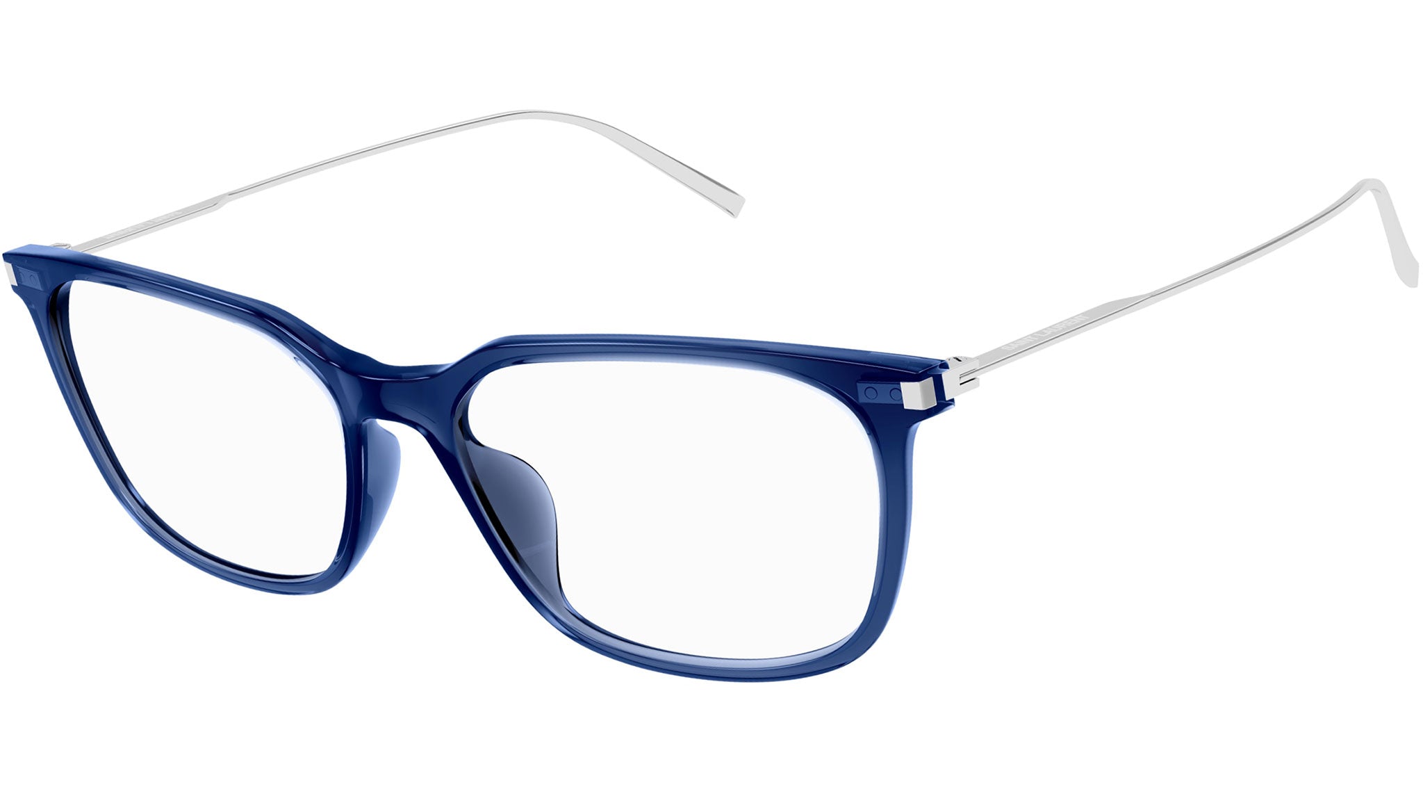 Authentic Yves Saint Laurent Glasses YSL 4164 Y426 Blue 54mm Rimless Frames  RX
