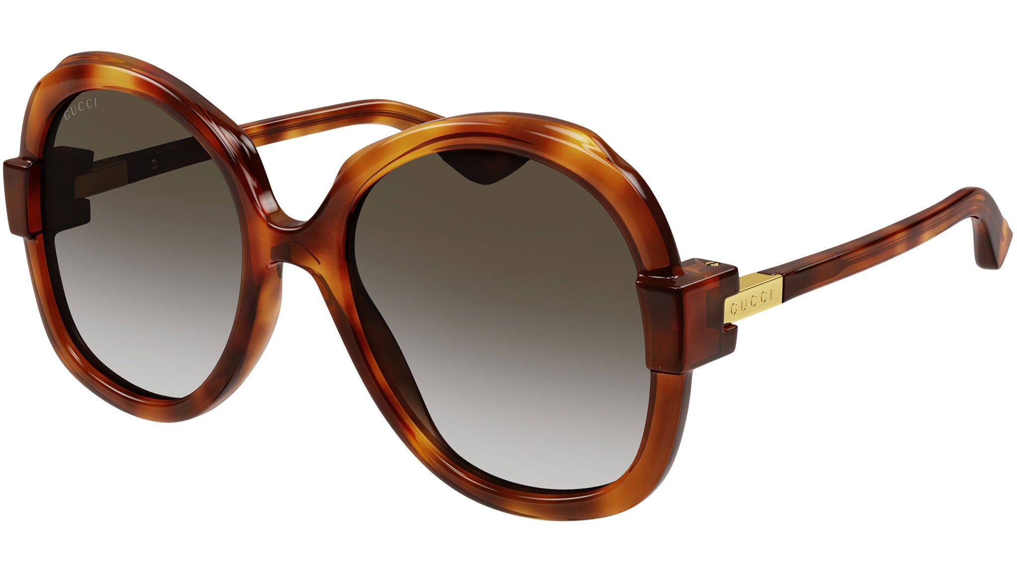 Tortoiseshell Glasses in Brown - Gucci