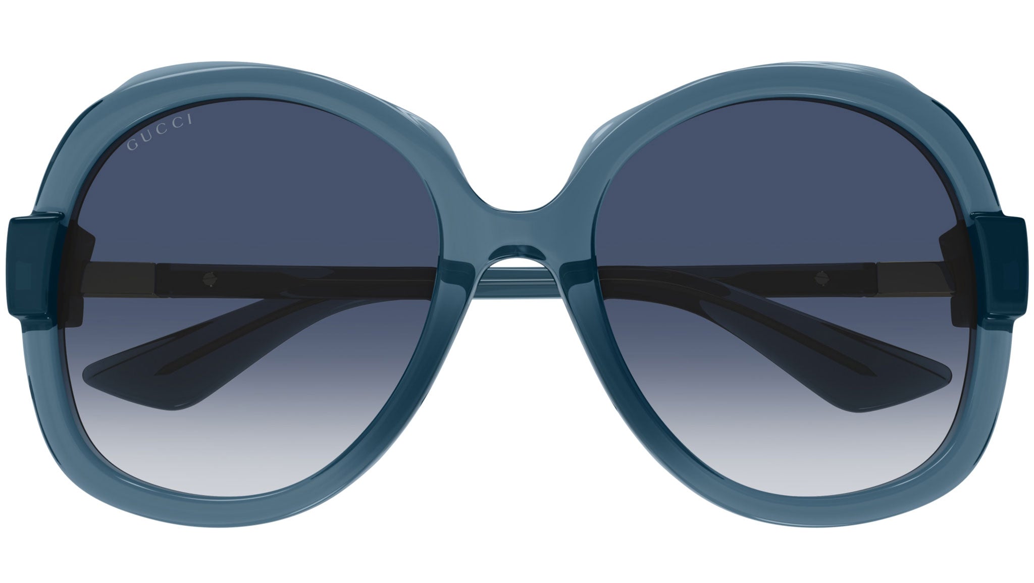 Gucci GG1432S 003 Sunglasses Transparent Blue