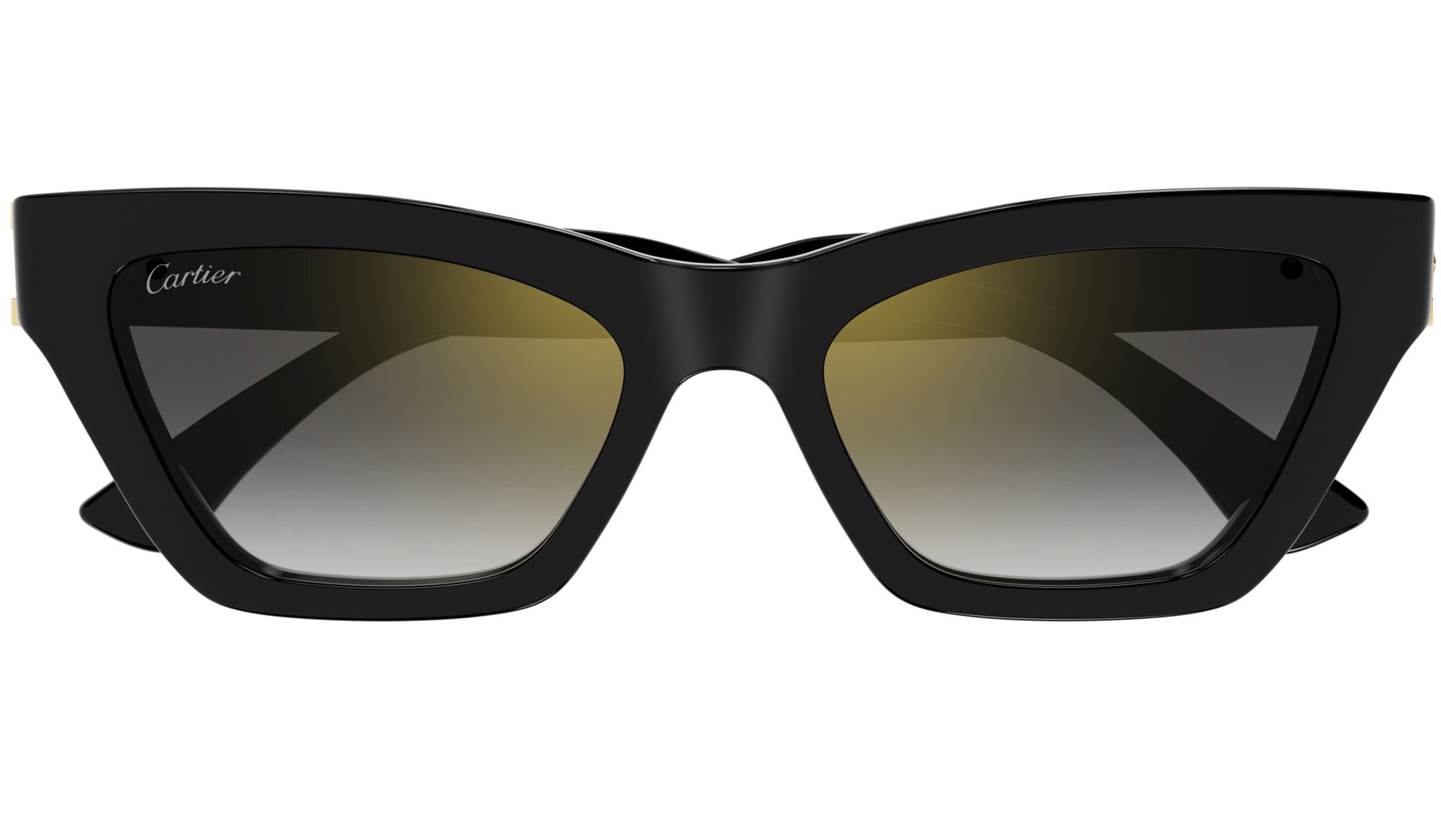 Cartier CT0437S 001 Sunglasses Shiny Black